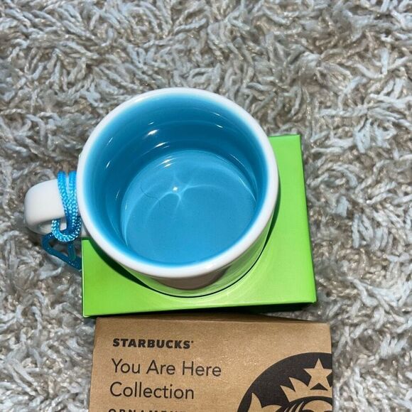 NIB Starbucks Coffee You Are Here Collection Seattle Mug/Ornament 2floz - Picture 4 of 10